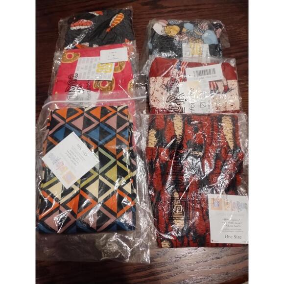 LuLaRoe Pants - Lularoe leggings lot of 6 One Size 2-10